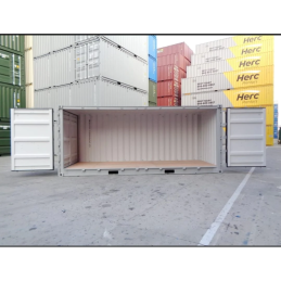 20-foot open side sea container