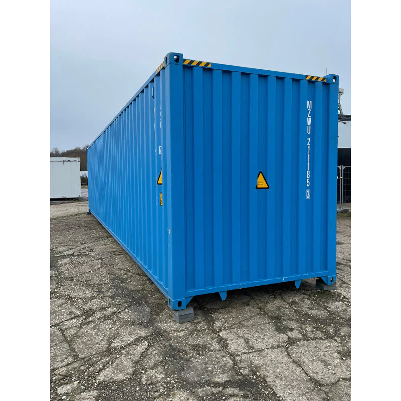 Standard 40-foot sea container