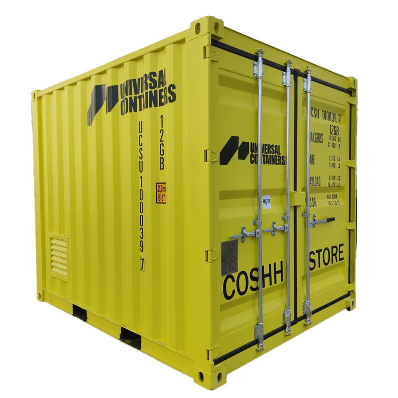 New 10ft COSHH Chemical Store Container