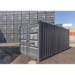 Container 20 Feet Grey 1st Journey (New)