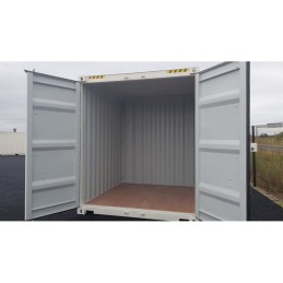 10′ High cube container 1st trip