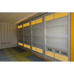 20 ft open side sea container