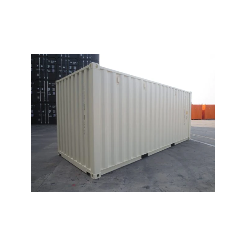 Container 20 Feet White Cream HC (New)